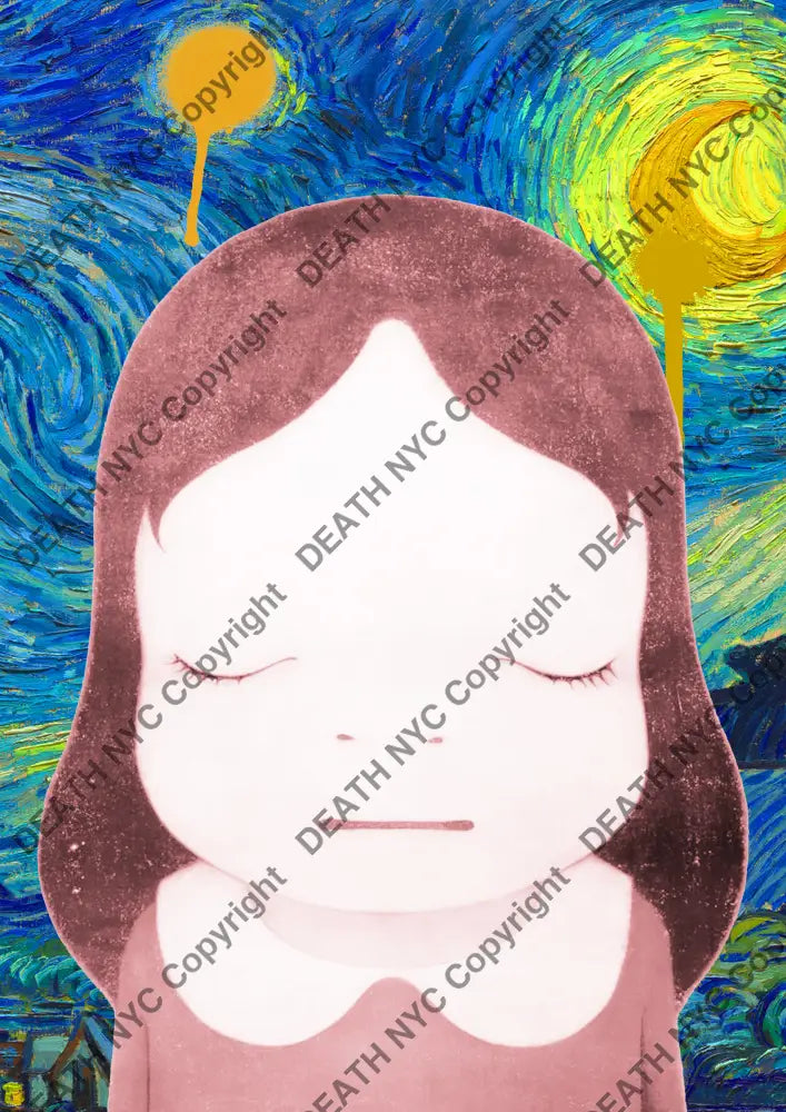 Auction ’MD133 girl’ art print 45x32cm (Edition of 100) Art Print