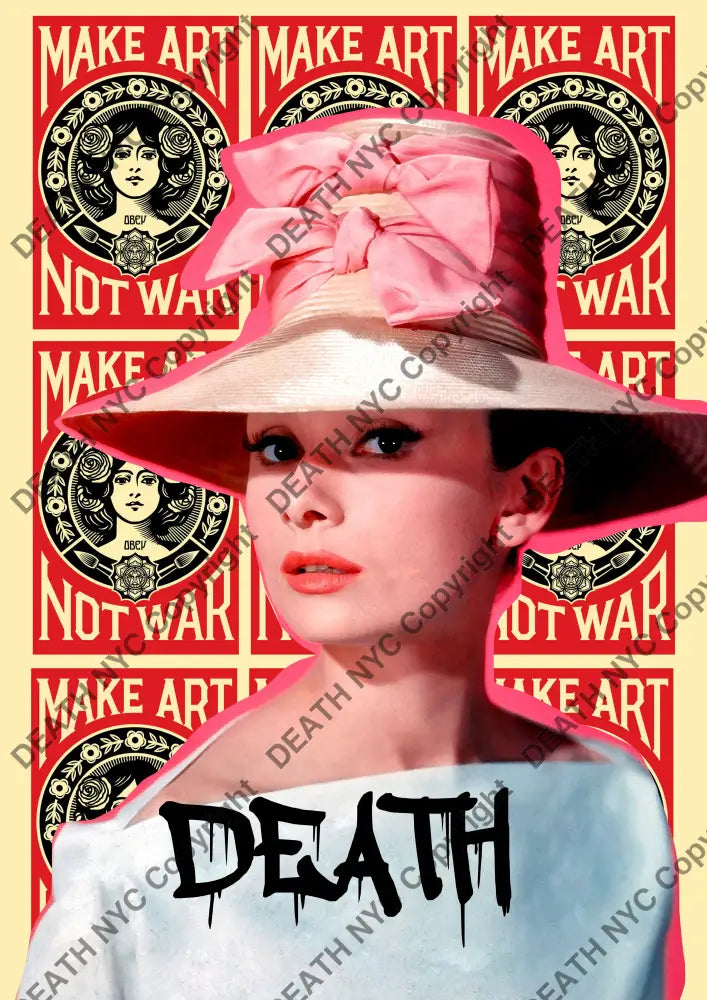 Auction ’ME336 audrey’ 45x32cm (Edition of 100) Art Print