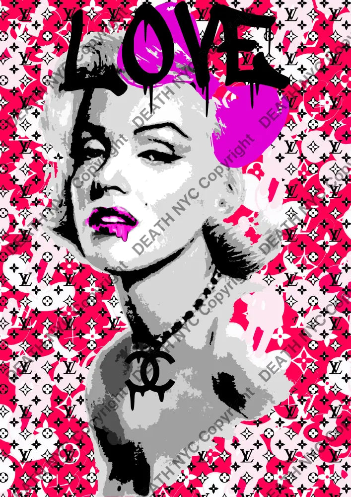 Auction ’ME863 monr’ art print 45x32cm (Edition of 100) Art Print