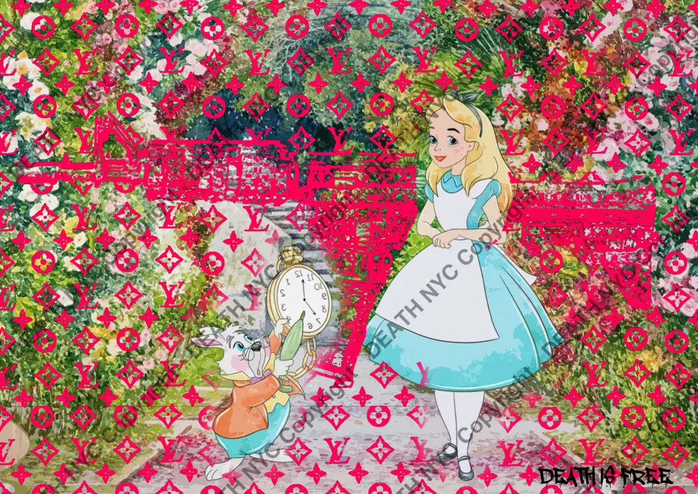 Auction ’ME942 alice’ 45x32cm (Edition of 100) Art Print