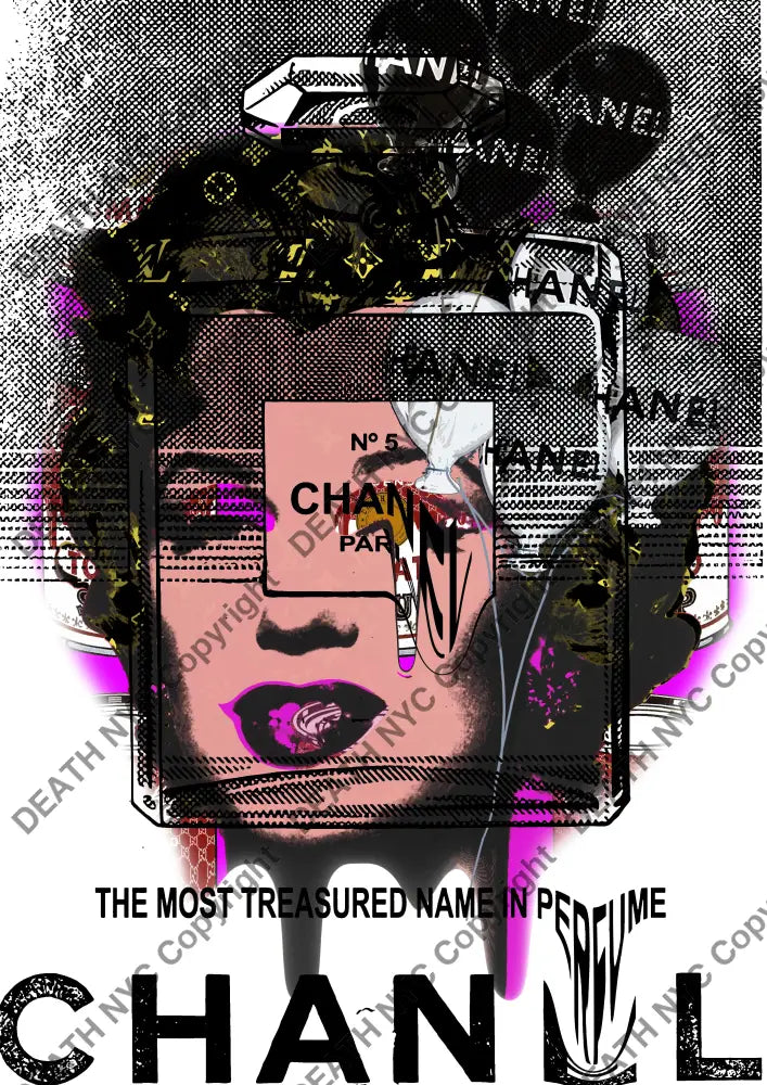 Auction ’MF245 monr’ art print 45x32cm (Edition of 100) Art Print