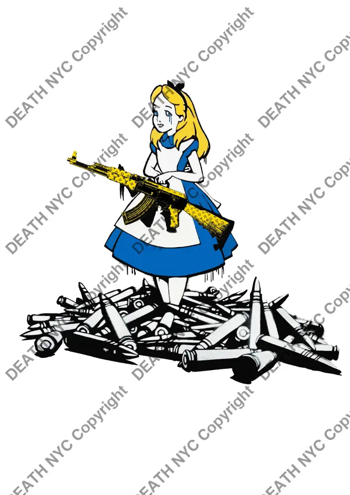 Auction ’MF282 alice’ art print 45x32cm (Edition of 100) Art Print