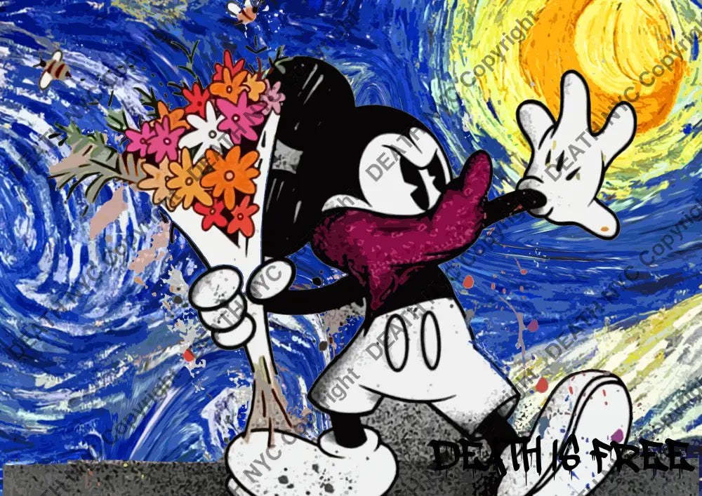 Auction ’MF683 mouse ’ 45x32cm (Edition of 100) Art Print