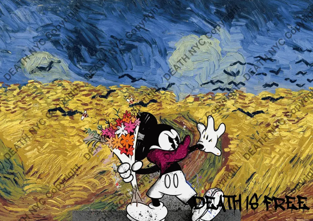 Auction ’MF836 mouse ’ art print 45x32cm (Edition of 100) - Art Print