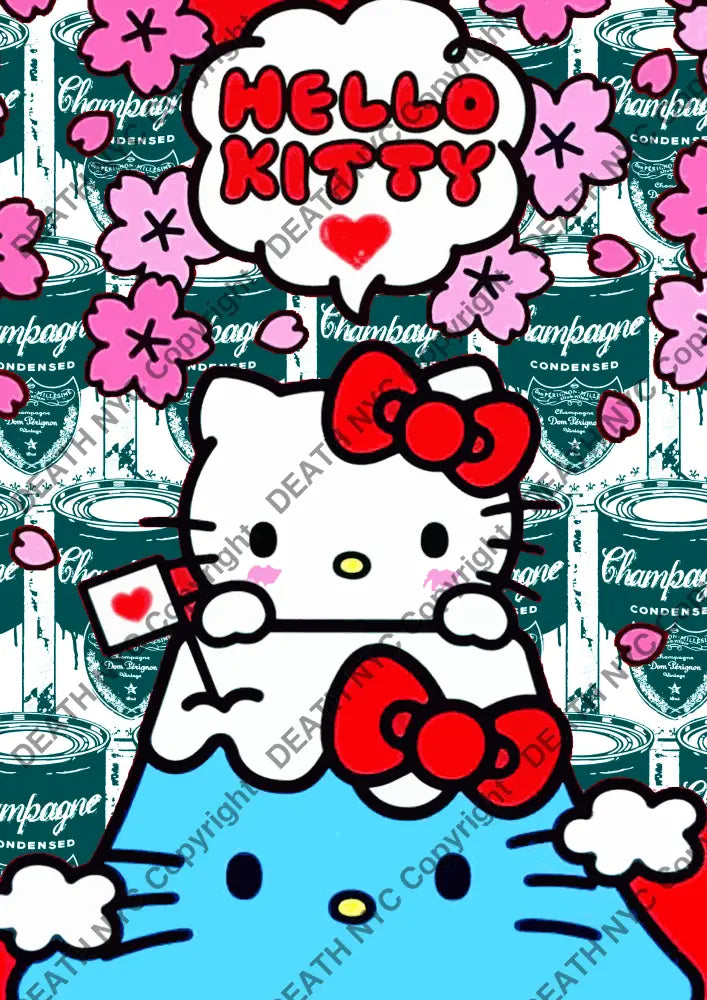 Auction ’MG371 kitty ’ art print 45x32cm (Edition of 100) Art Print
