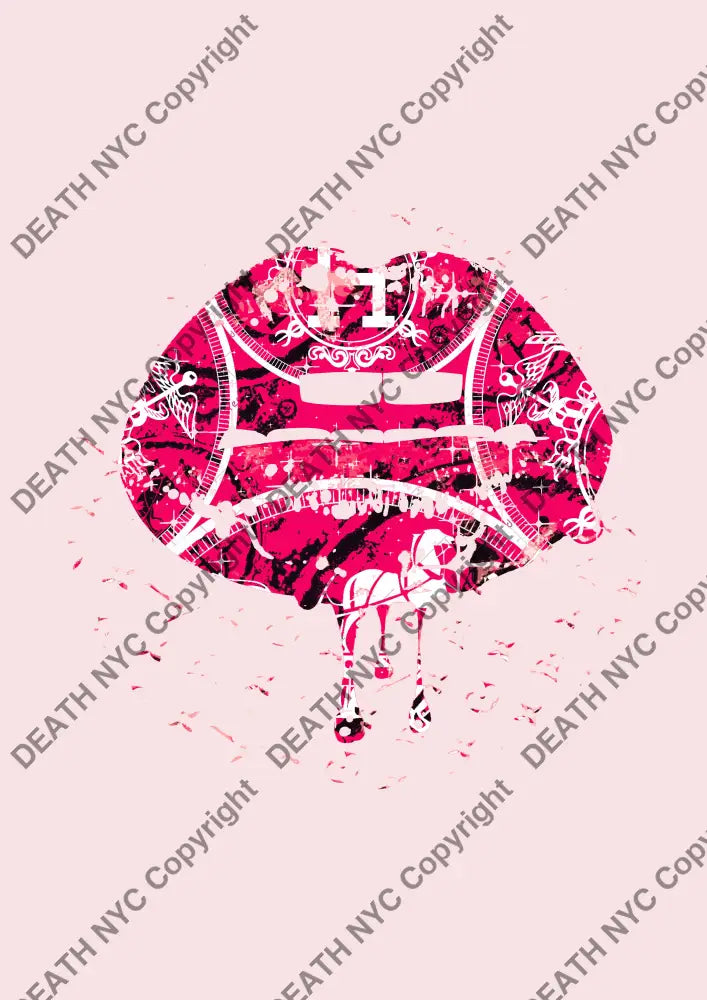Auction ’MH62 kiss ’ art print 45x32cm (Edition of 100) - Art Print