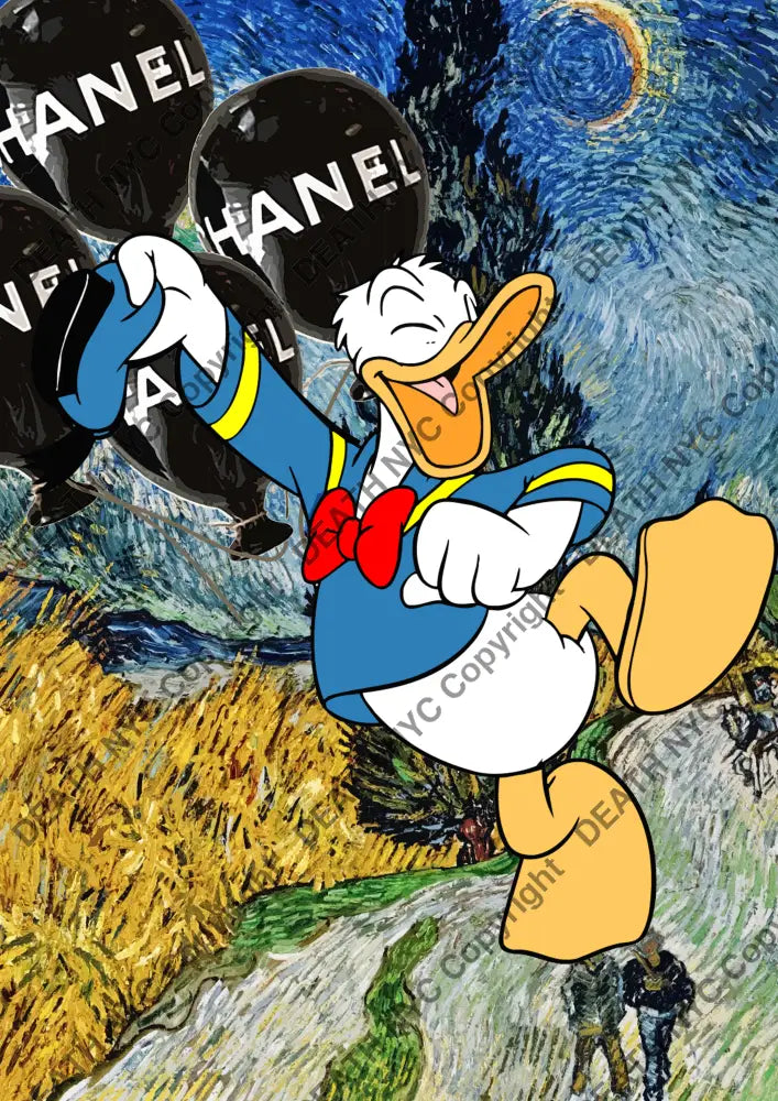 Auction ’Mi231 duck’ art print 45x32cm (Edition of 100) Art Print