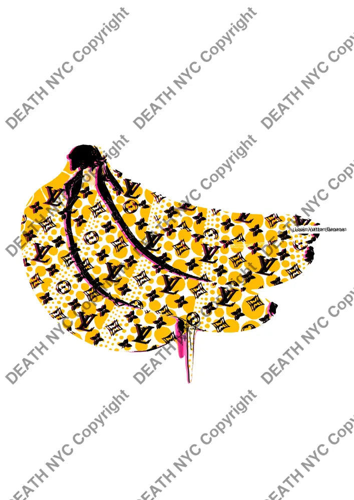 Auction ’Mi529 banana’ art print 45x32cm (Edition of 100) Art Print