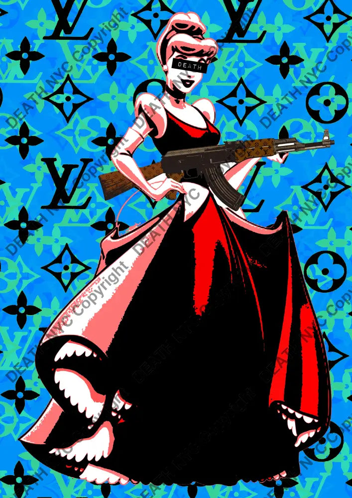 Auction ’MJ193 cind’ 45x32cm (Edition of 100) Art Print