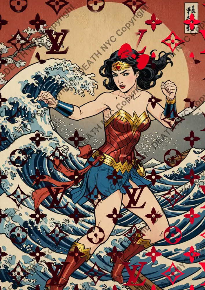Auction ’MJ50 wonder’ art print 45x32cm (Edition of 100) - Art Print