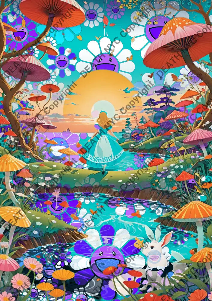 Auction ’MJ630 alice ’ art print 45x32cm (Edition of 100) - Art Print