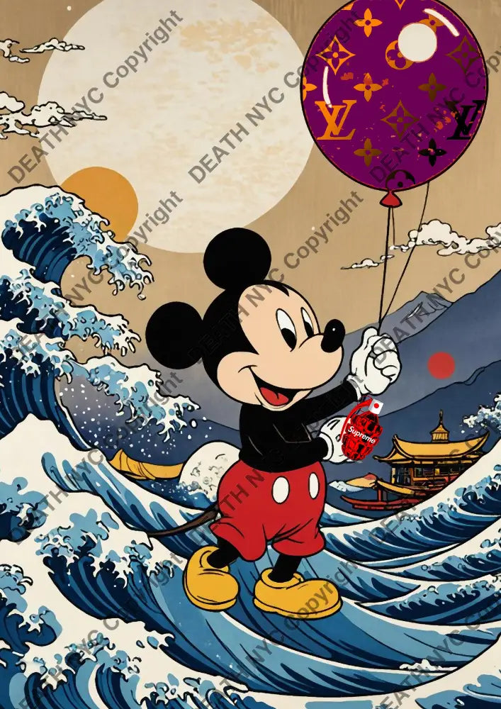 Auction ’ML40 mouse’ 45x32cm (Edition of 100) Art Print