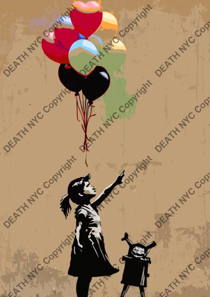 Auction ’MM100 bank’ art print 45x32cm (Edition of 100) Art Print