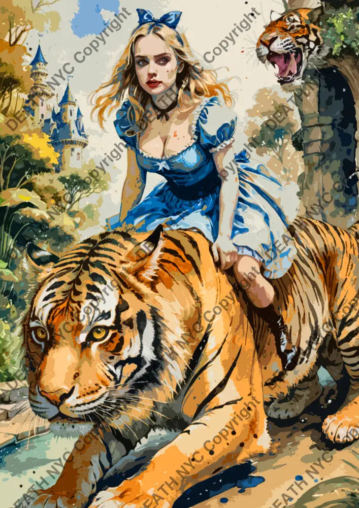 Auction ’MM145 alice’ 45x32cm (Edition of 100) Art Print