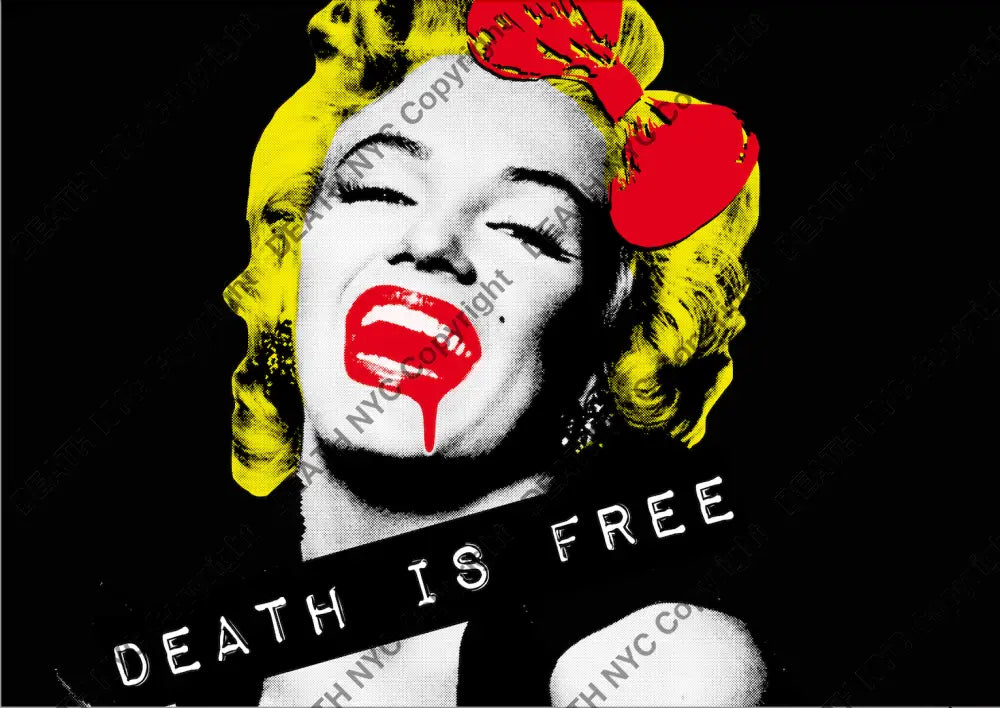 Auction ’monr devil black’ art print 45x32cm (Edition of 100) Art Print