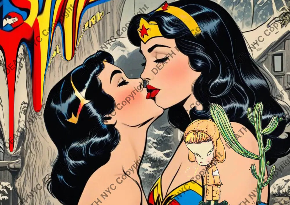 Auction ’MV76 kiss. ’ art print 45x32cm (Edition of 100) - Art Print