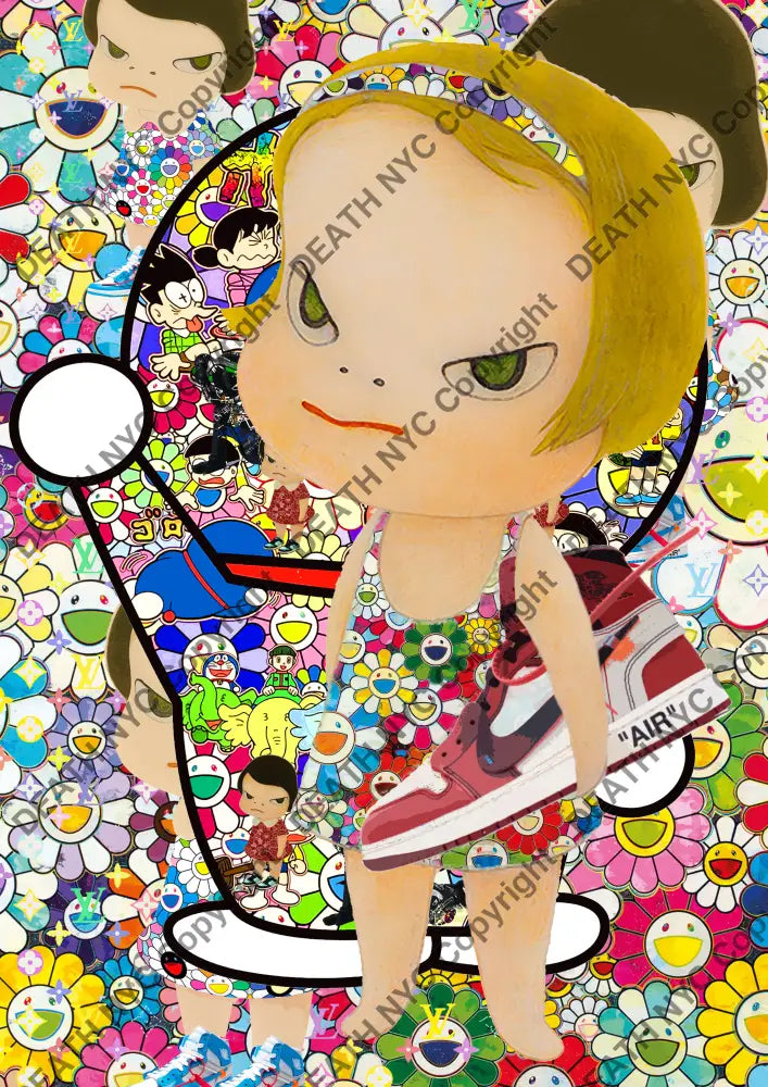 Auction ’N AJ mix’ art print 45x32cm (Edition of 100) Art Print