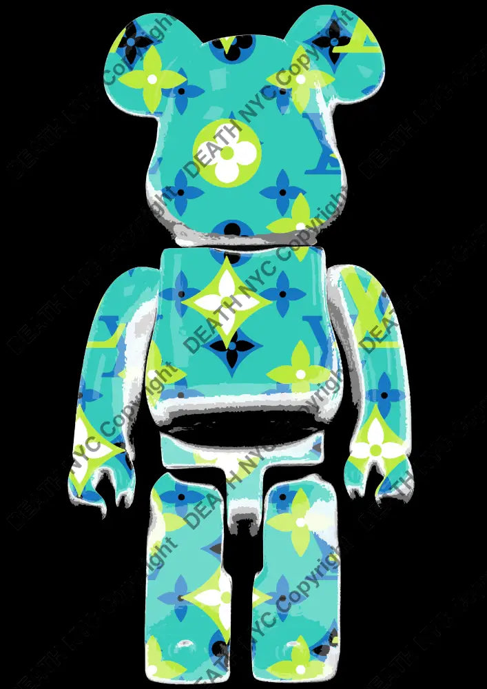 Auction ’N441 bear ’ art print 45x32cm (Edition of 100) Art Print
