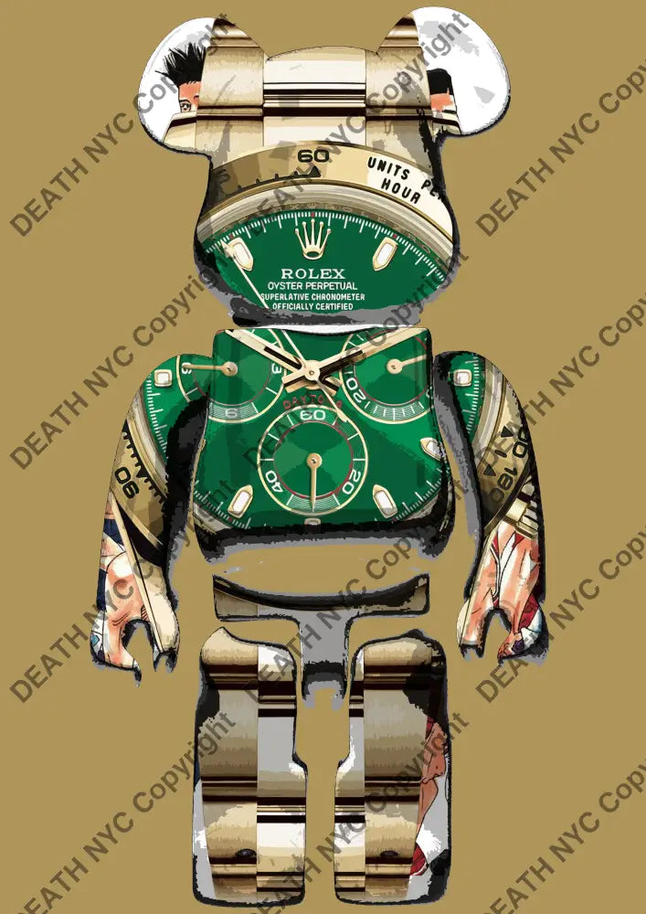 Auction ’N523 bear’ art print 45x32cm (Edition of 100) Art Print