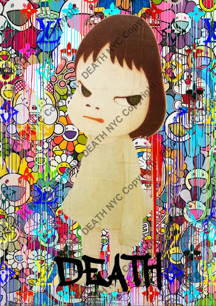 Auction ’NA148 girl’ art print 45x32cm (Edition of 100) Art Print