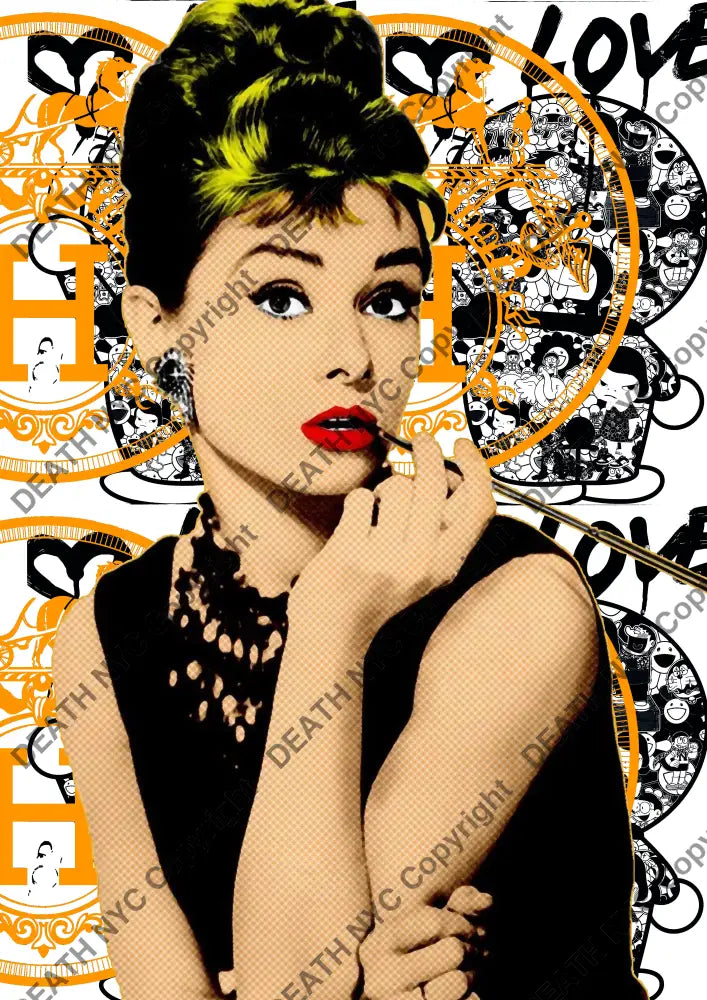 Auction ’NA63 audrey’ 45x32cm (Edition of 100) Art Print
