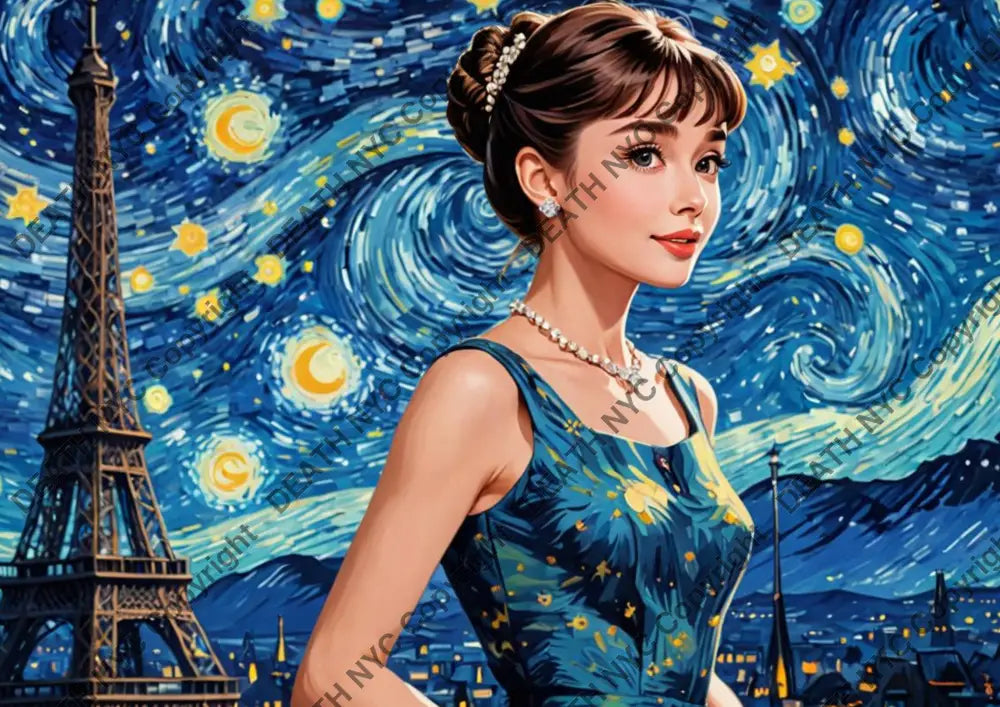 Auction ’NP20 audrey’ art print 45x32cm (Edition of 100) Art Print