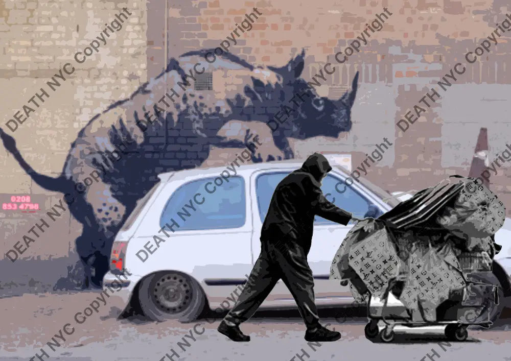 Auction ’NT67 bank ’ art print 45x32cm (Edition of 100) Art Print