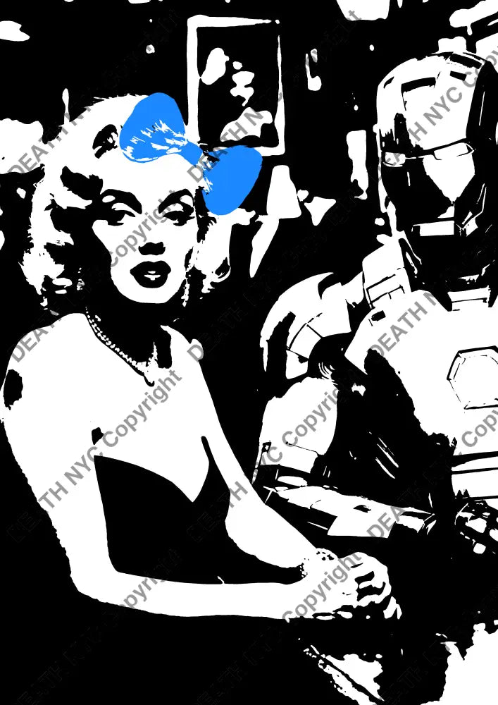 Auction ’NU110 monr’ art print 45x32cm (Edition of 100) Art Print