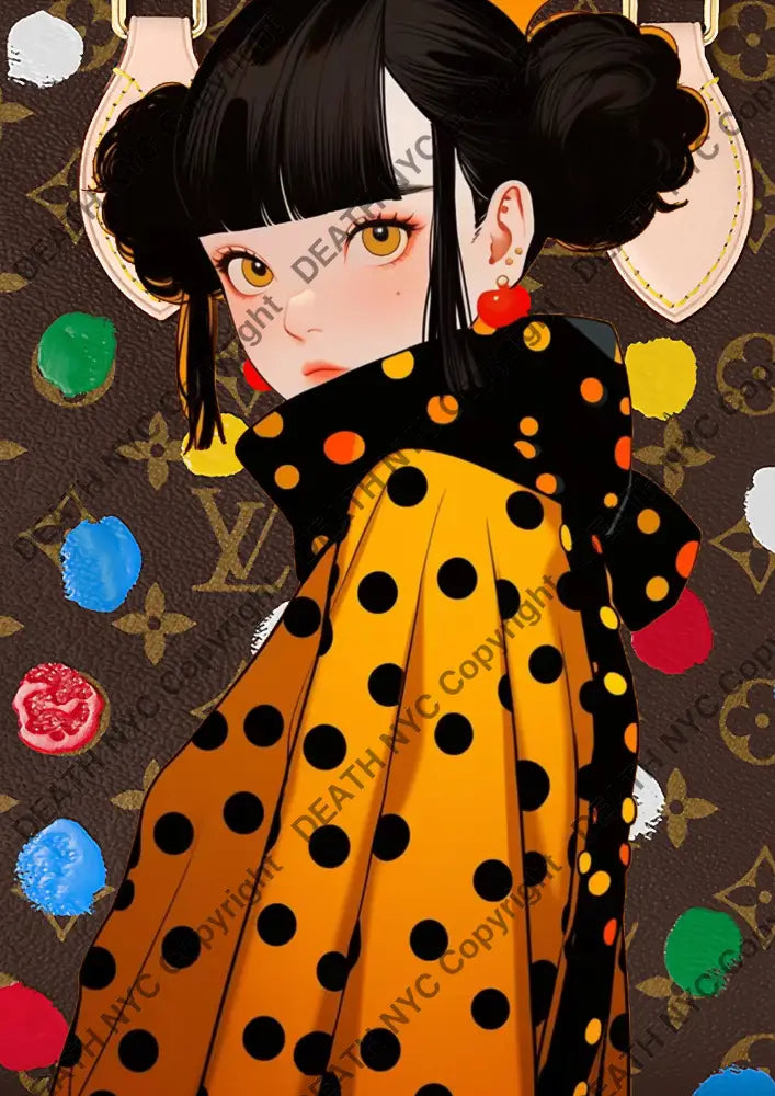 Auction ’NU51 girl mu’ art print 45x32cm (Edition of 100) - Art Print