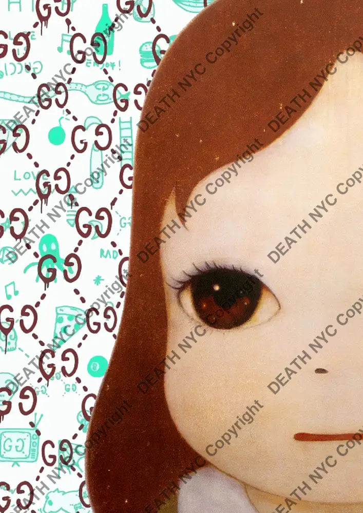 Auction ’NV64 girl’ art print 45x32cm (Edition of 100) Art Print