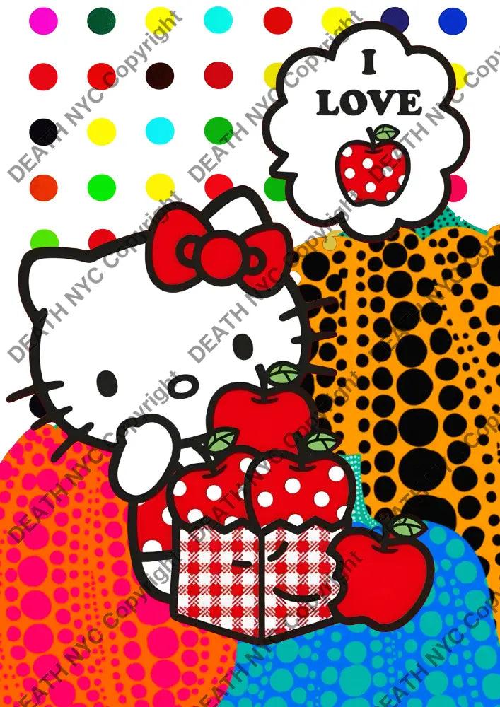 Auction ’NZ50 kitty’ art print 45x32cm (Edition of 100) Art Print