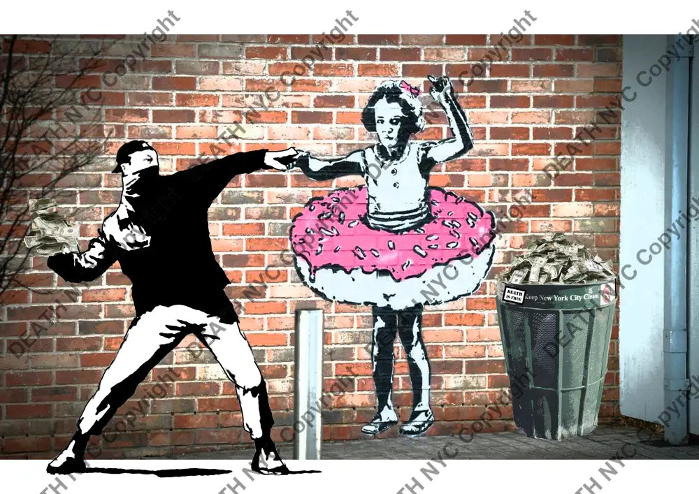 Auction ’P152 bank ’ art print 45x32cm (Edition of 100) Art Print