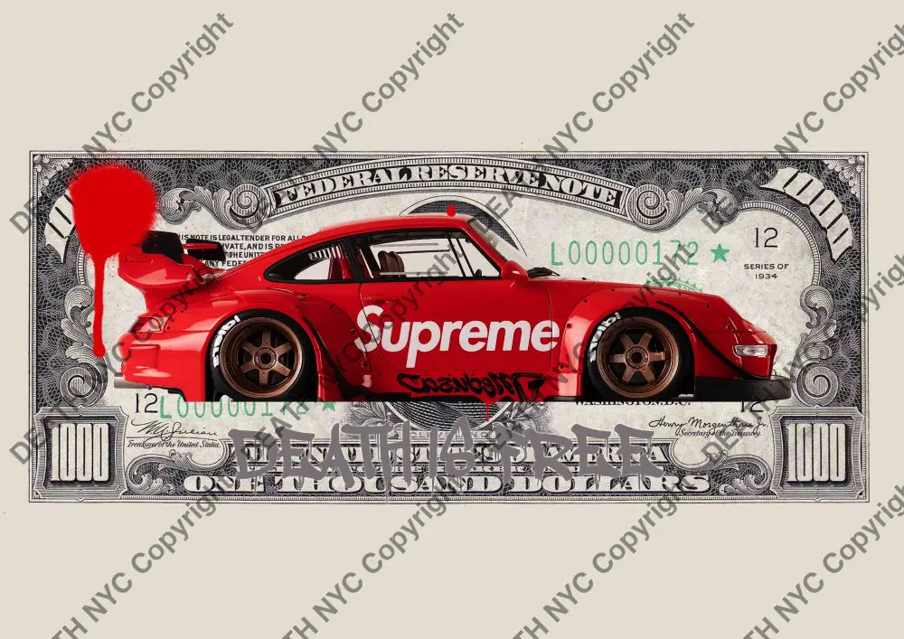 Auction ’P198 porc’ art print 45x32cm (Edition of 100) Art Print