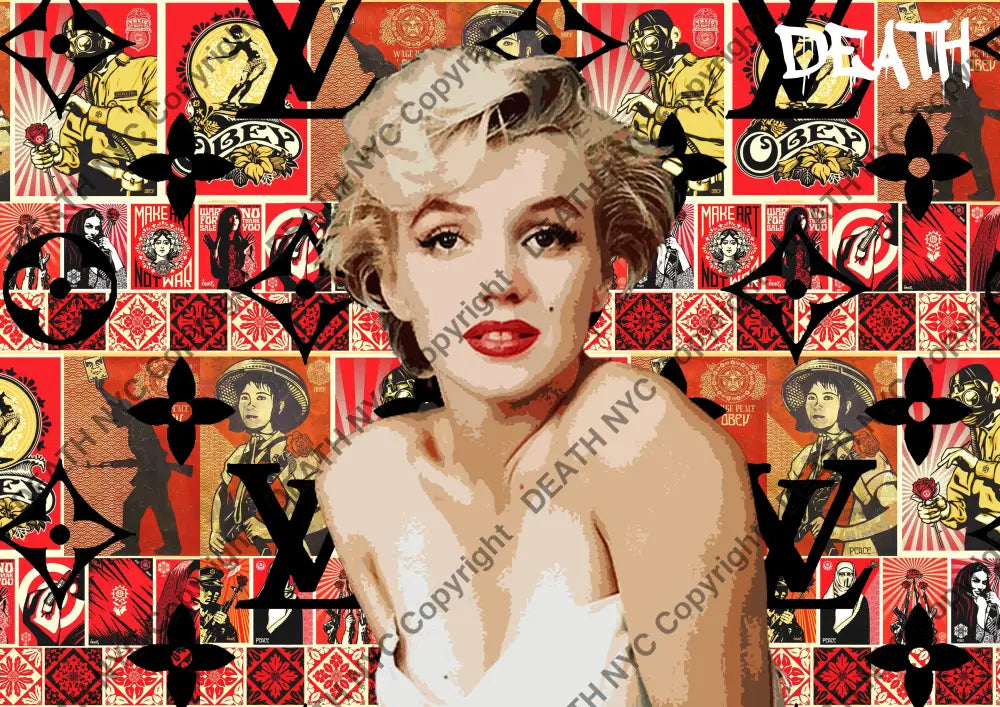 Auction ’P496 monr’ art print 45x32cm (Edition of 100) Art Print