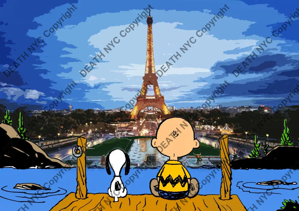 Auction ’P554 silly’ art print 45x32cm (Edition of 100) - Art Print