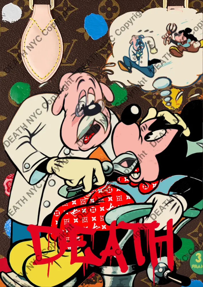 Auction ’P945 mouse ’ art print 45x32cm (Edition of 100) - Art Print