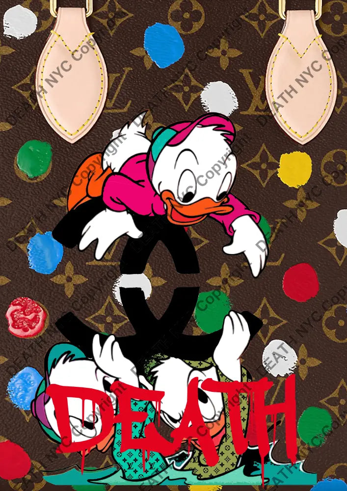 Auction ’P947 duck’ art print 45x32cm (Edition of 100) - Art Print