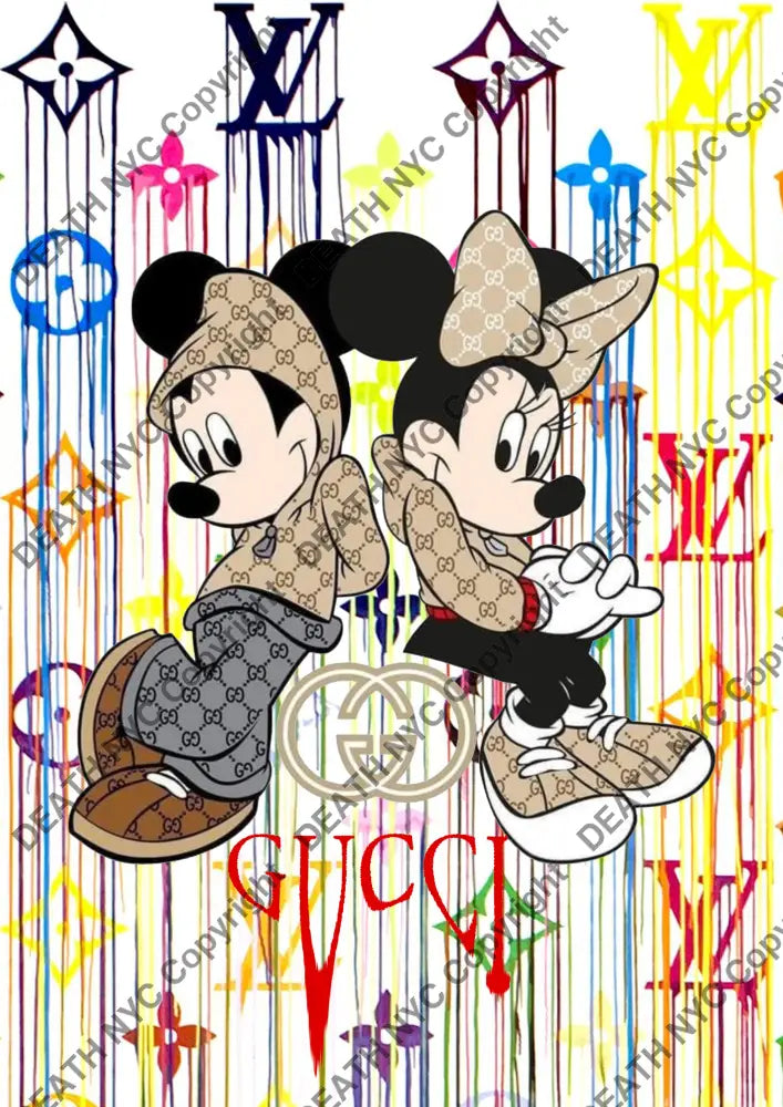 Auction ’PA78 mouse’ 45x32cm (Edition of 100) Art Print
