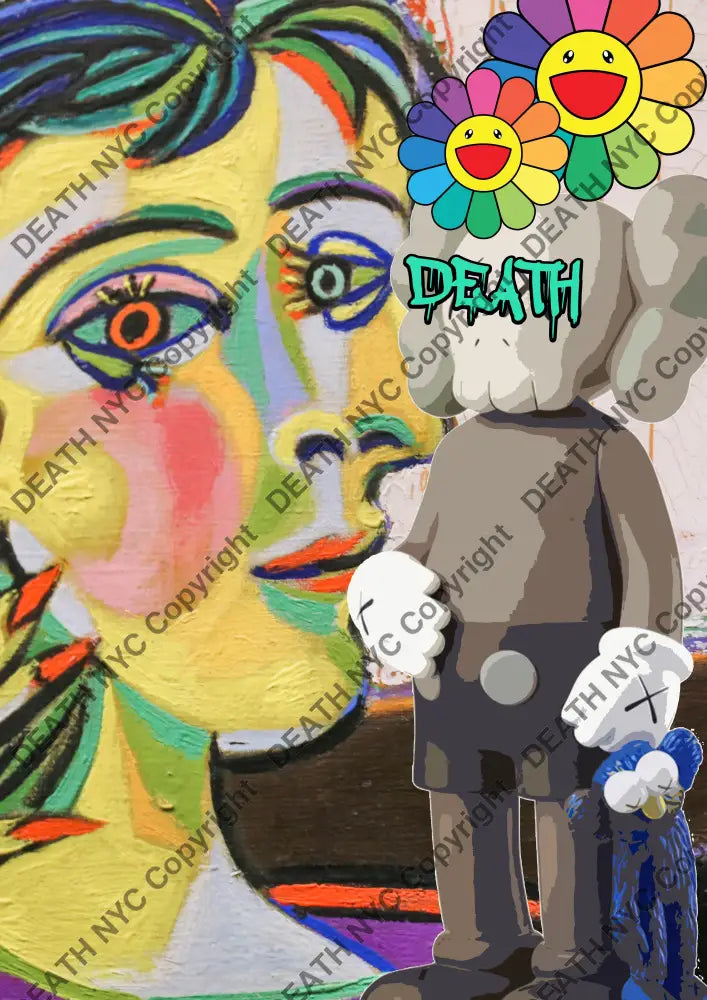 Auction ’pica paint like child’art print 45x32cm (Edition of 100) - Art Print