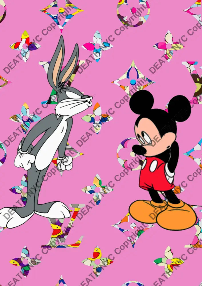 Auction ’Q1920 mouse’ 45x32cm (Edition of 100) Art Print