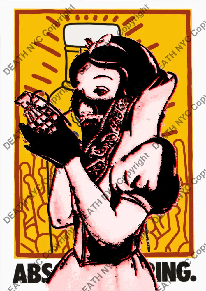 Auction ’Q456 snow’ 45x32cm (Edition of 100) Art Print