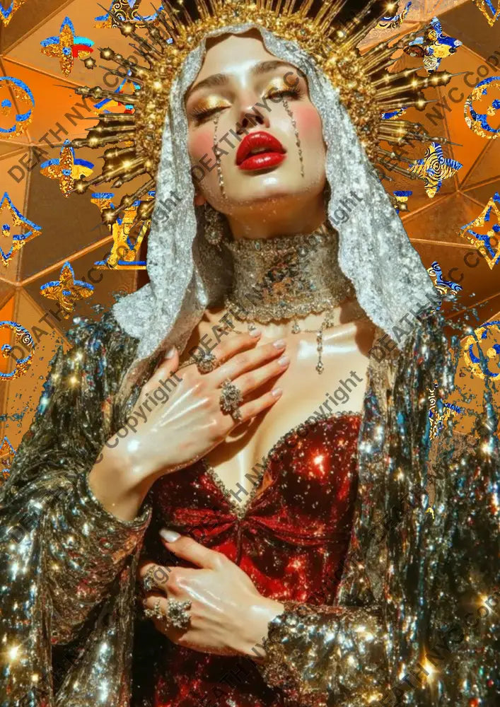 Auction ’queen spark’ 45x32cm (Edition of 100) BF593 Art Print