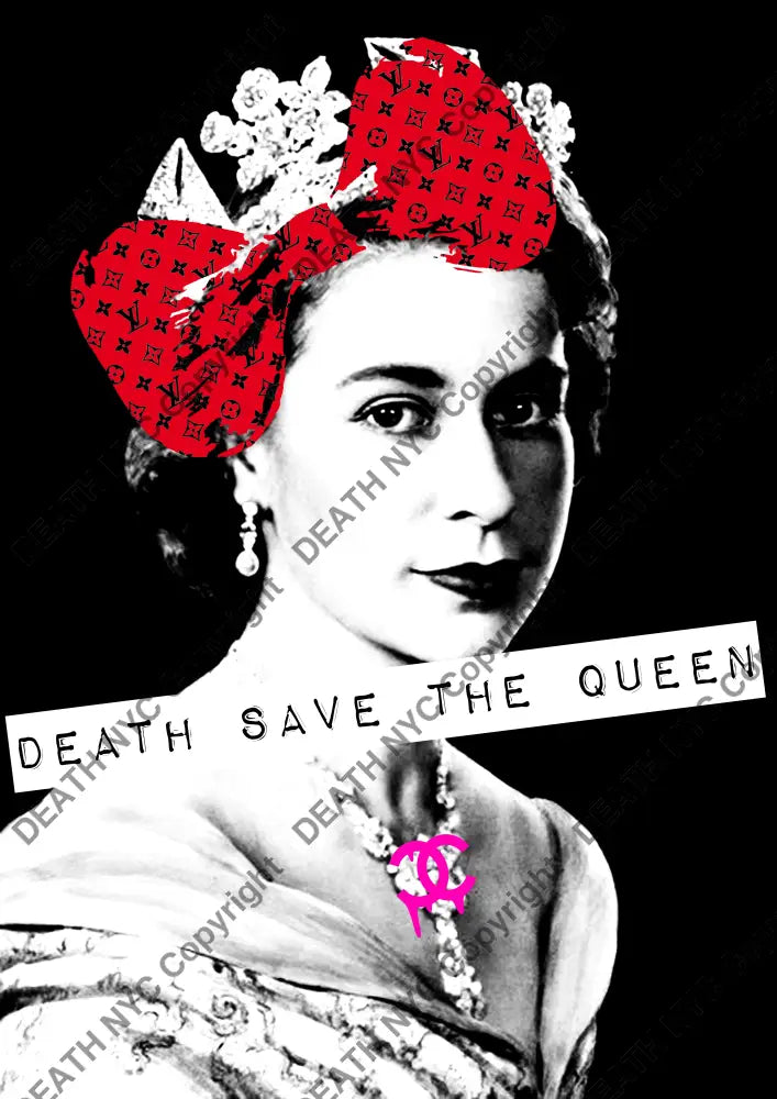 Auction ’queen2’’ art print 45x32cm (Edition of 100) Art Print