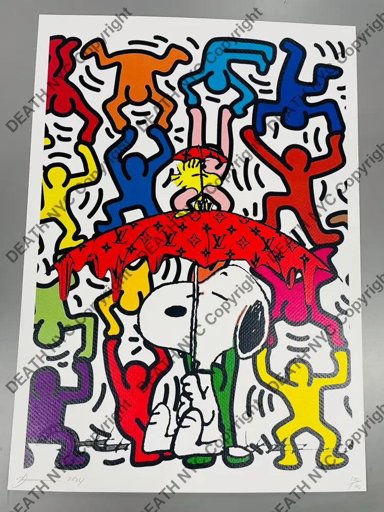 Auction ’rain dog har ’ 45x32cm (Edition of 100) (2024) Art Print