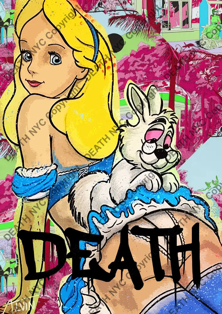 Auction ’S1421 alice’ art print 45x32cm (Edition of 100) Art Print