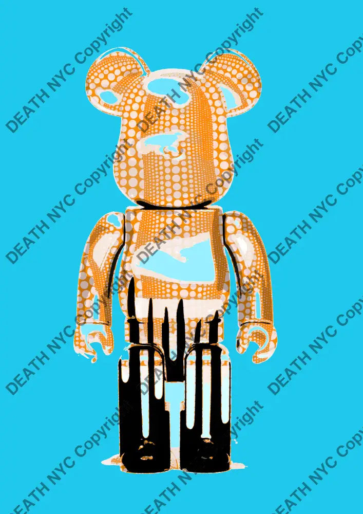 Auction ’S1499 bear’ art print 45x32cm (Edition of 100) Art Print