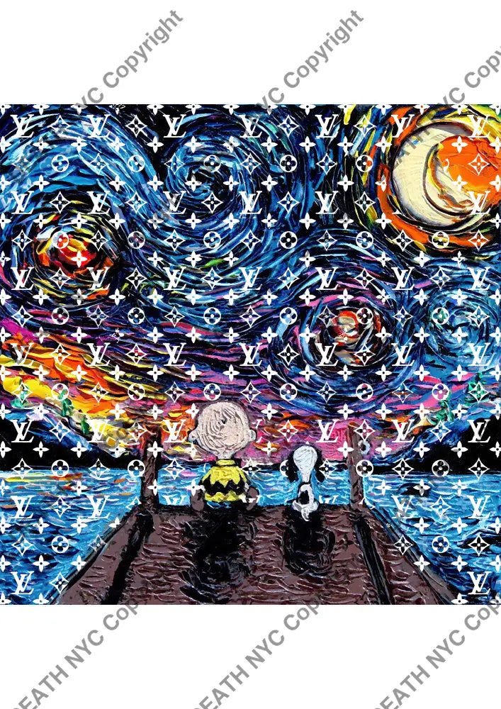 Auction ’silly L night’ art print 45x32cm (Edition of 100) Art Print