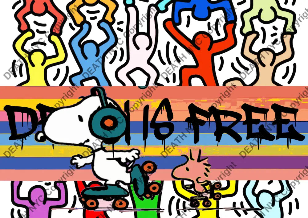 Auction ’silly skate’ art print 45x32cm (Edition of 100) Art Print