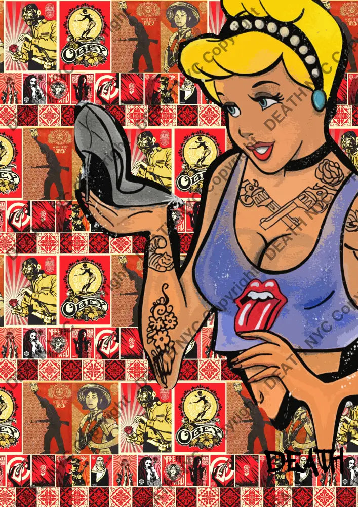 Auction **SMALL SIZE** 15x21cm - ’Q188 cind’ art print (Edition of 100) - Art Print
