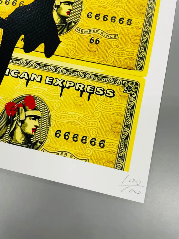 Auction ’Snow A E’ 45x32cm (Edition of 100*) (2020) Art Print